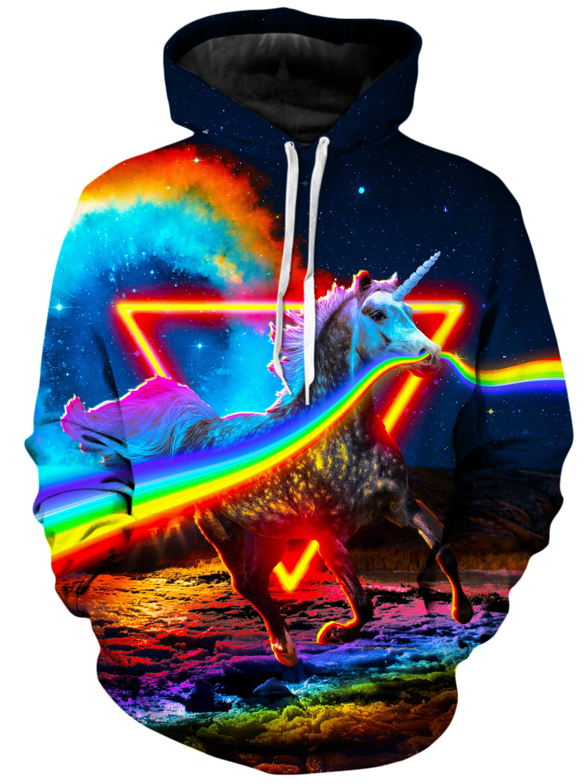 Rainbow Unicorn Unisex Hoodie, Think Lumi, T6 - Epic Hoodie