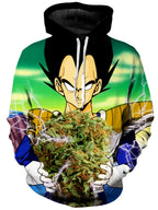 Vegeta Super Saiyan Nug Hoodie On Cue Apparel Epic Hoodie