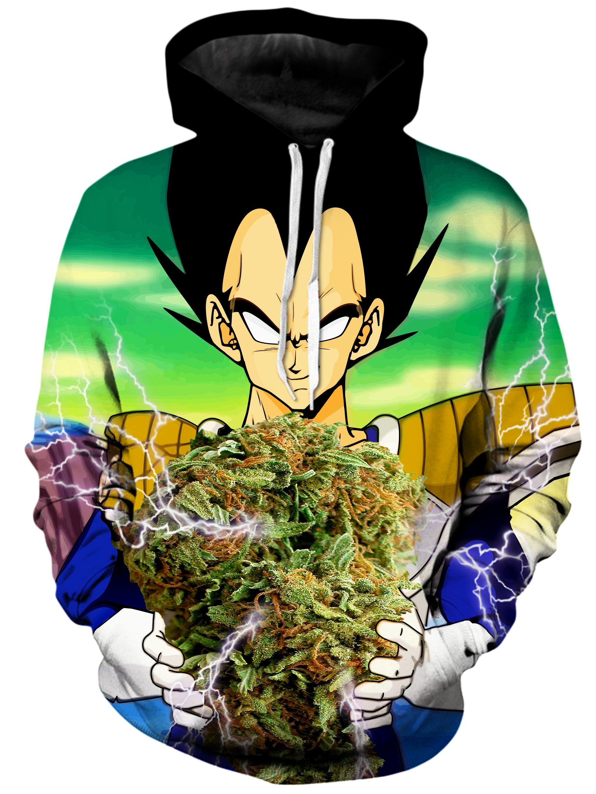 Vegeta Super Saiyan Nug Hoodie, On Cue Apparel, T6 - Epic Hoodie