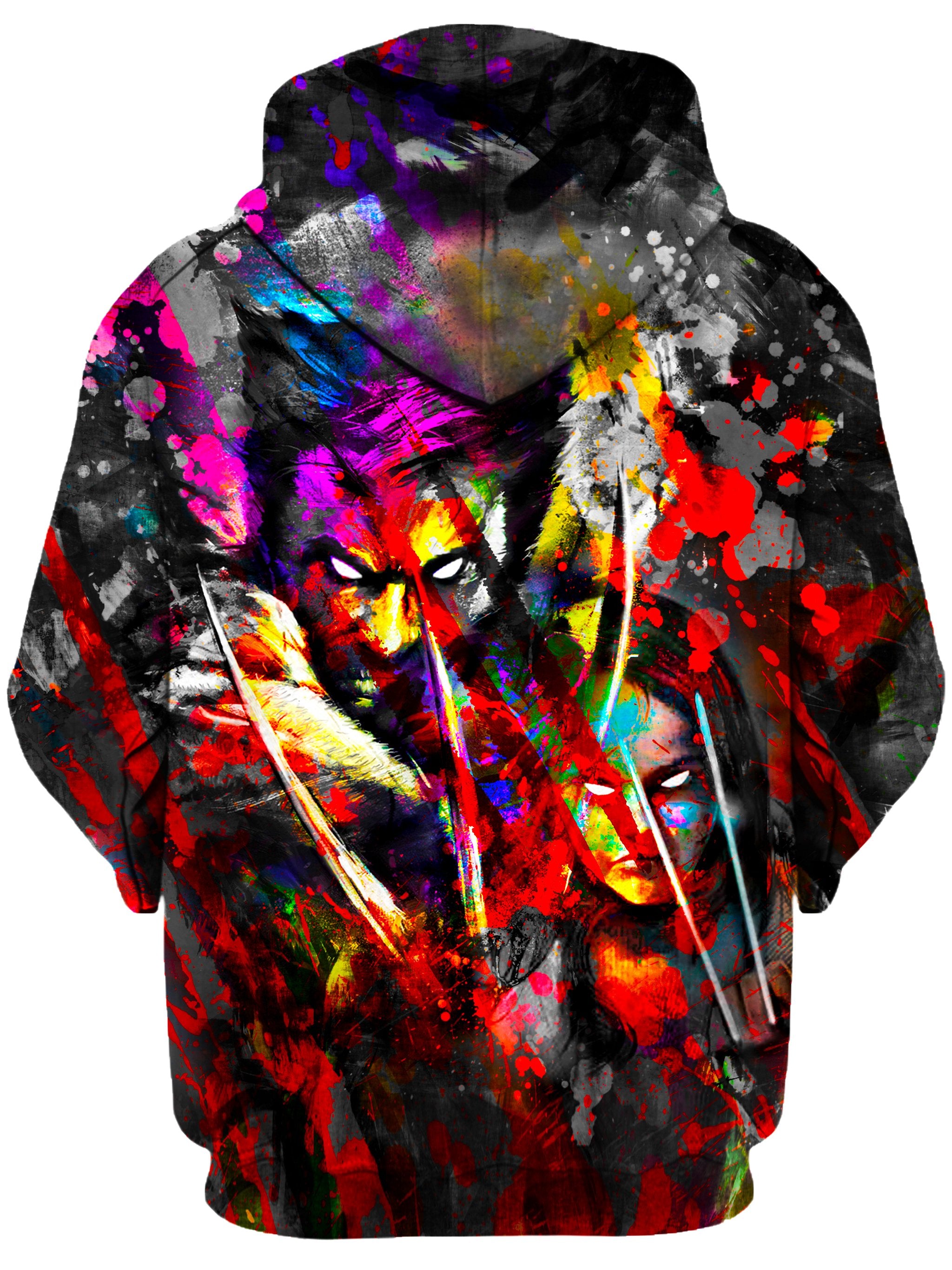 Wolverine and X-23 Hoodie, On Cue Apparel, T6 - Epic Hoodie