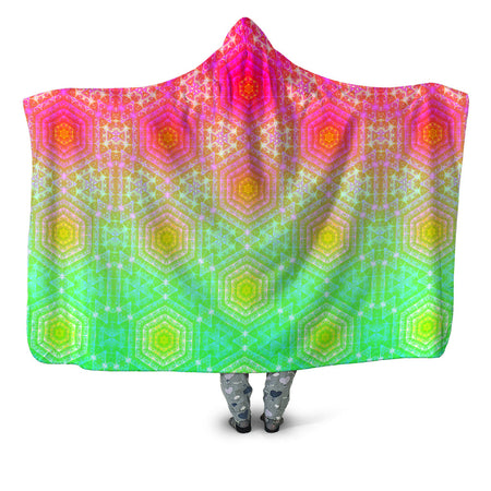 Yantrart Design - Cracked Mind Faded Hooded Blanket