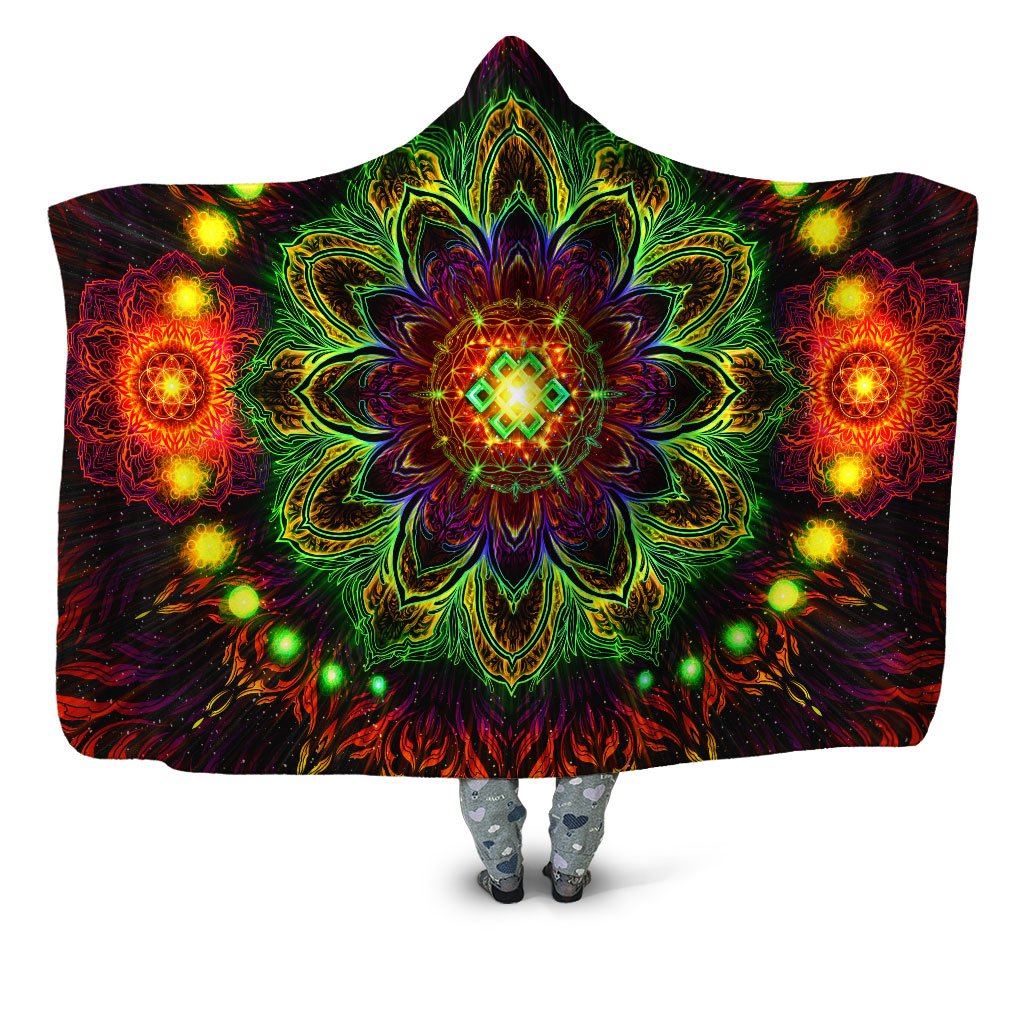Yantrart Design - Endless Dimension Hooded Blanket