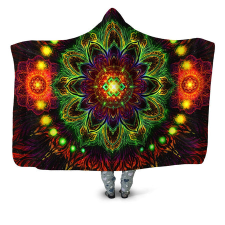 Yantrart Design - Endless Dimension Hooded Blanket