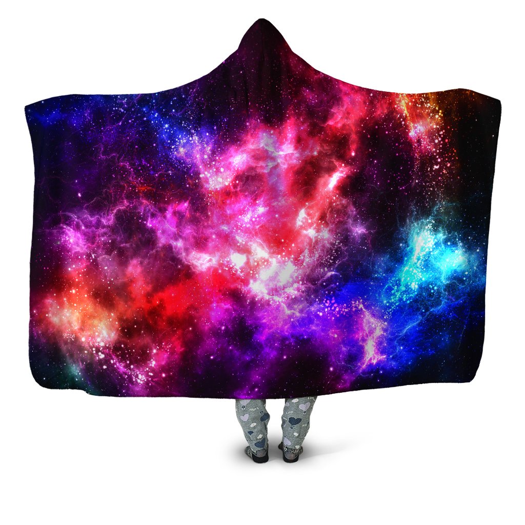 Yantrart Design - Galaxy Vibe Hooded Blanket