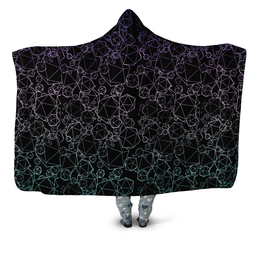 Yantrart Design - Icosahedron Madness Cold Hooded Blanket
