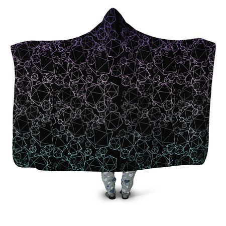 Yantrart Design - Icosahedron Madness Cold Hooded Blanket