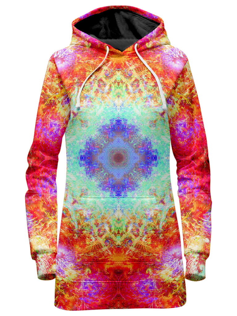 Yantrart Design - Cosmic Universe Hoodie Dress
