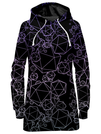 Yantrart Design - Icosahedron Madness Cold Hoodie Dress