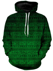 Green Glyphs Unisex Hoodie