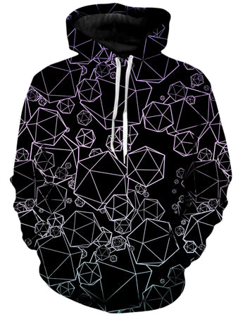 Yantrart Design - Icosahedron Madness Cold Unisex Hoodie