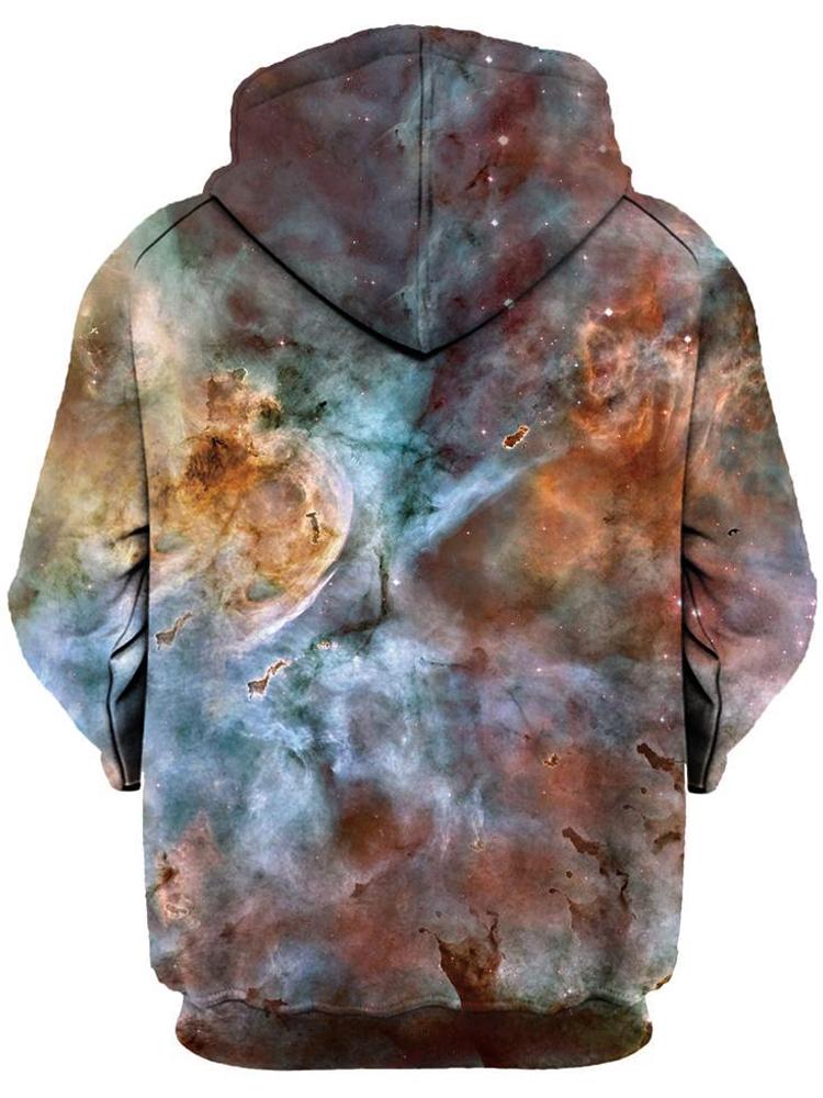 Abstracted Nebula Unisex Hoodie, Gratefully Dyed Damen, T6 - Epic Hoodie