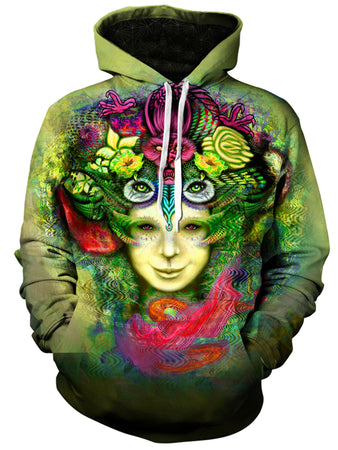 Gratefully Dyed Damen - Blossoming Mind Unisex Hoodie