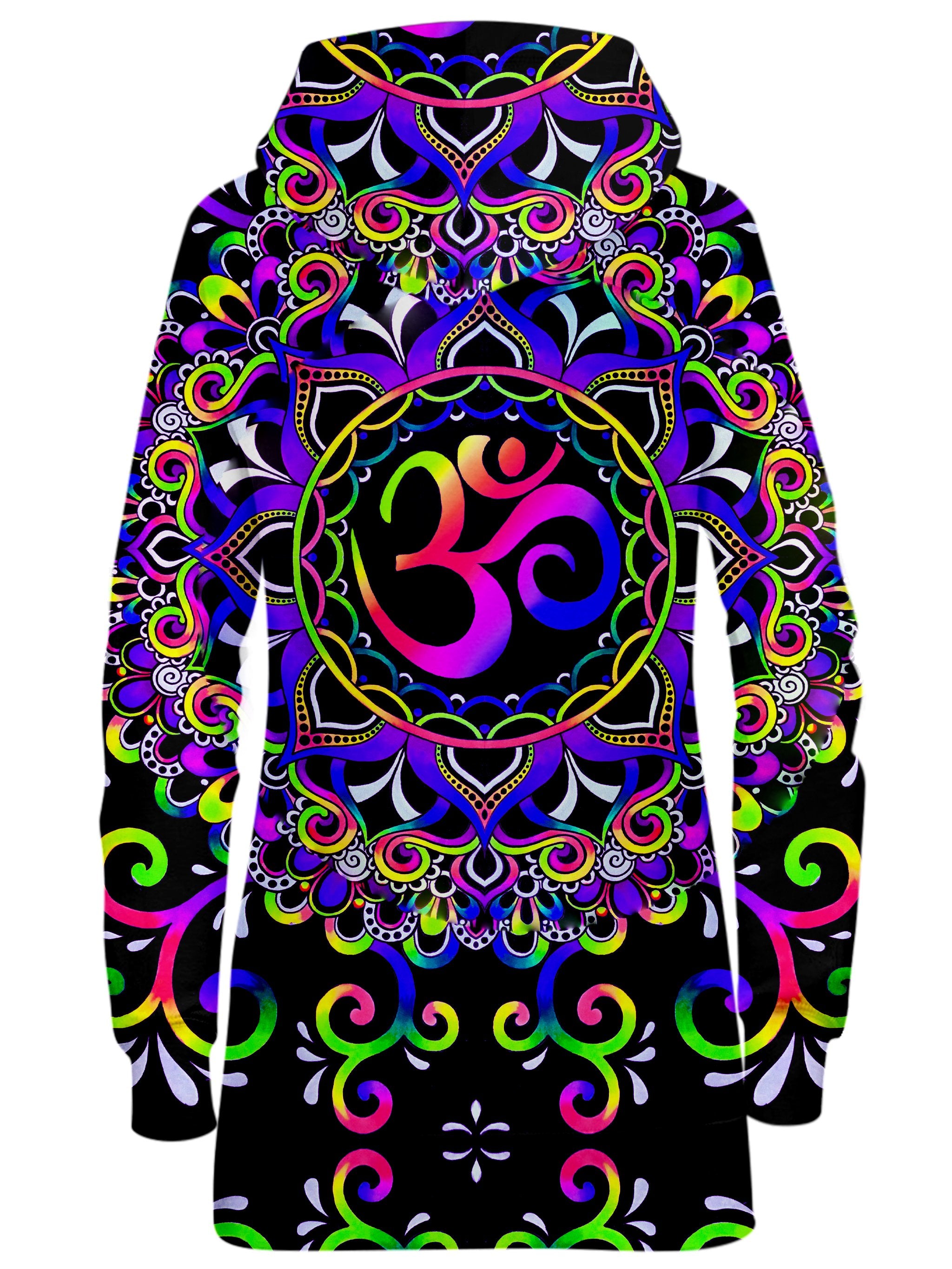 Doodle Ohm Hoodie Dress, BrizBazaar, T6 - Epic Hoodie