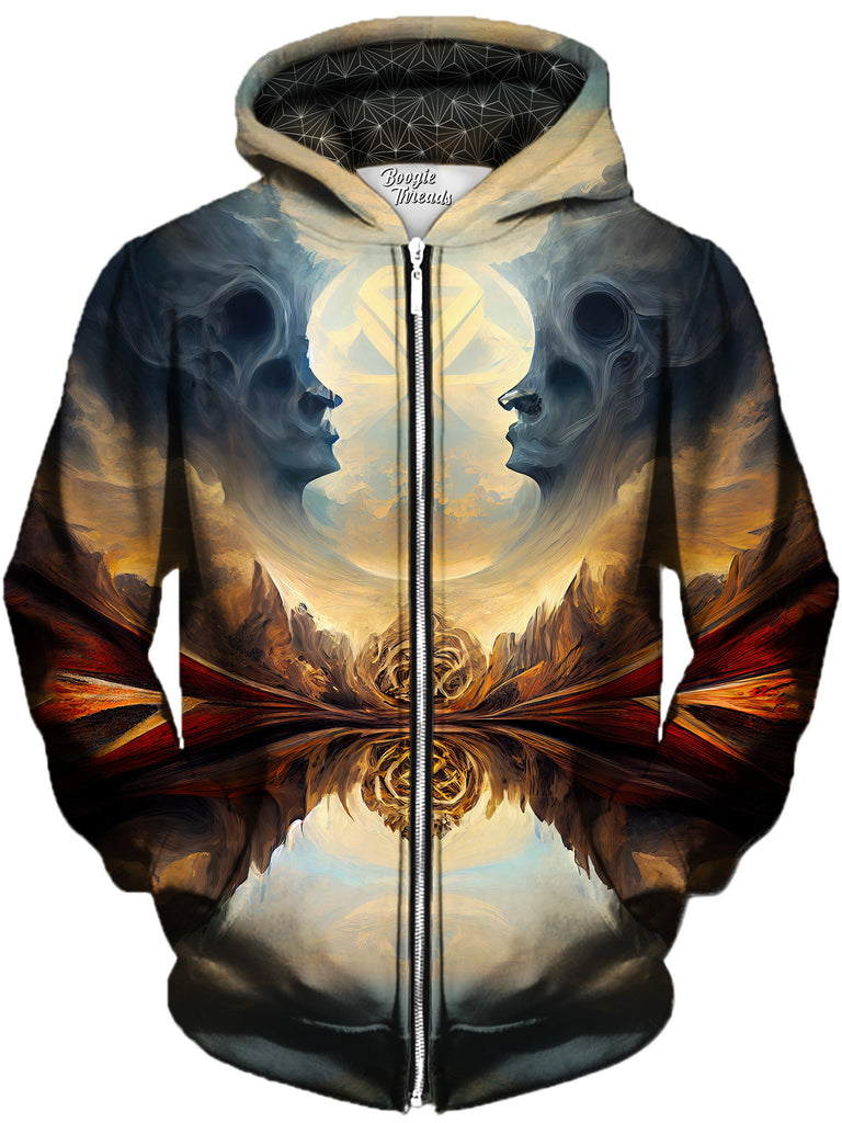 Gratefully Dyed Damen - Exclusive Romance Unisex Zip-Up Hoodie