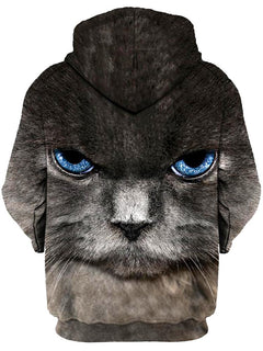 Gratefully Dyed Damen - Eye of the Kitty Unisex Hoodie