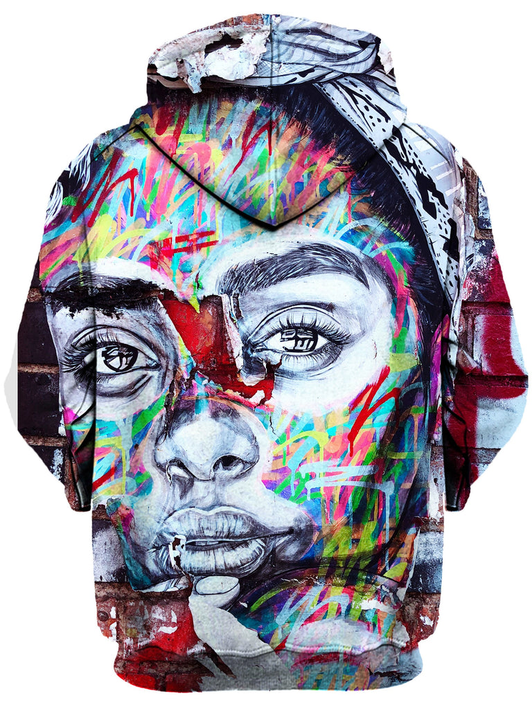 Graffiti Girl Unisex Hoodie, Gratefully Dyed Damen, T6 - Epic Hoodie