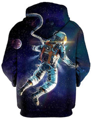 Astroman Unisex Hoodie, Gratefully Dyed Damen, T6 - Epic Hoodie