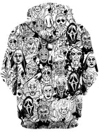 Horror Villains Hoodie On Cue Apparel Epic Hoodie