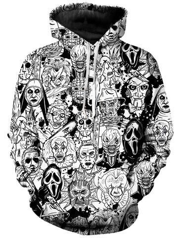 Horror movie zip up hoodie clearance