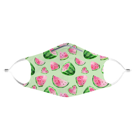iEDM - Watermelon Pattern Anti-Germ & Pollution Mask With (4) PM 2.5 Carbon Filters
