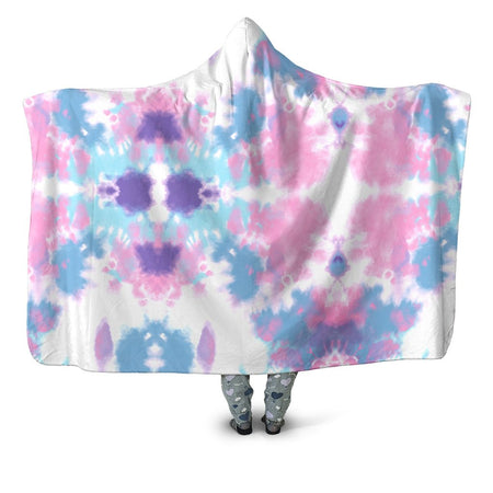 iEDM - Purple Dye Hooded Blanket