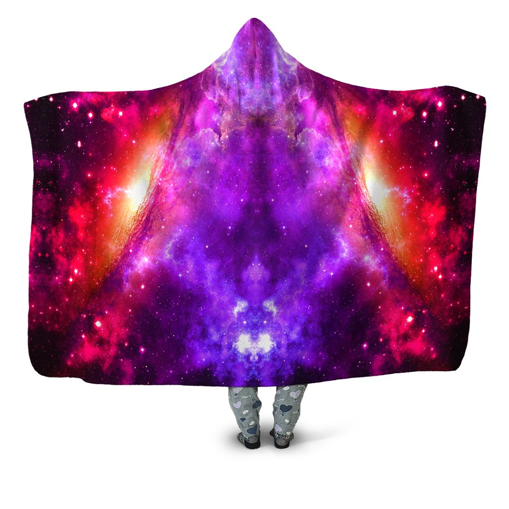 iEDM - Violet Realm Hooded Blanket