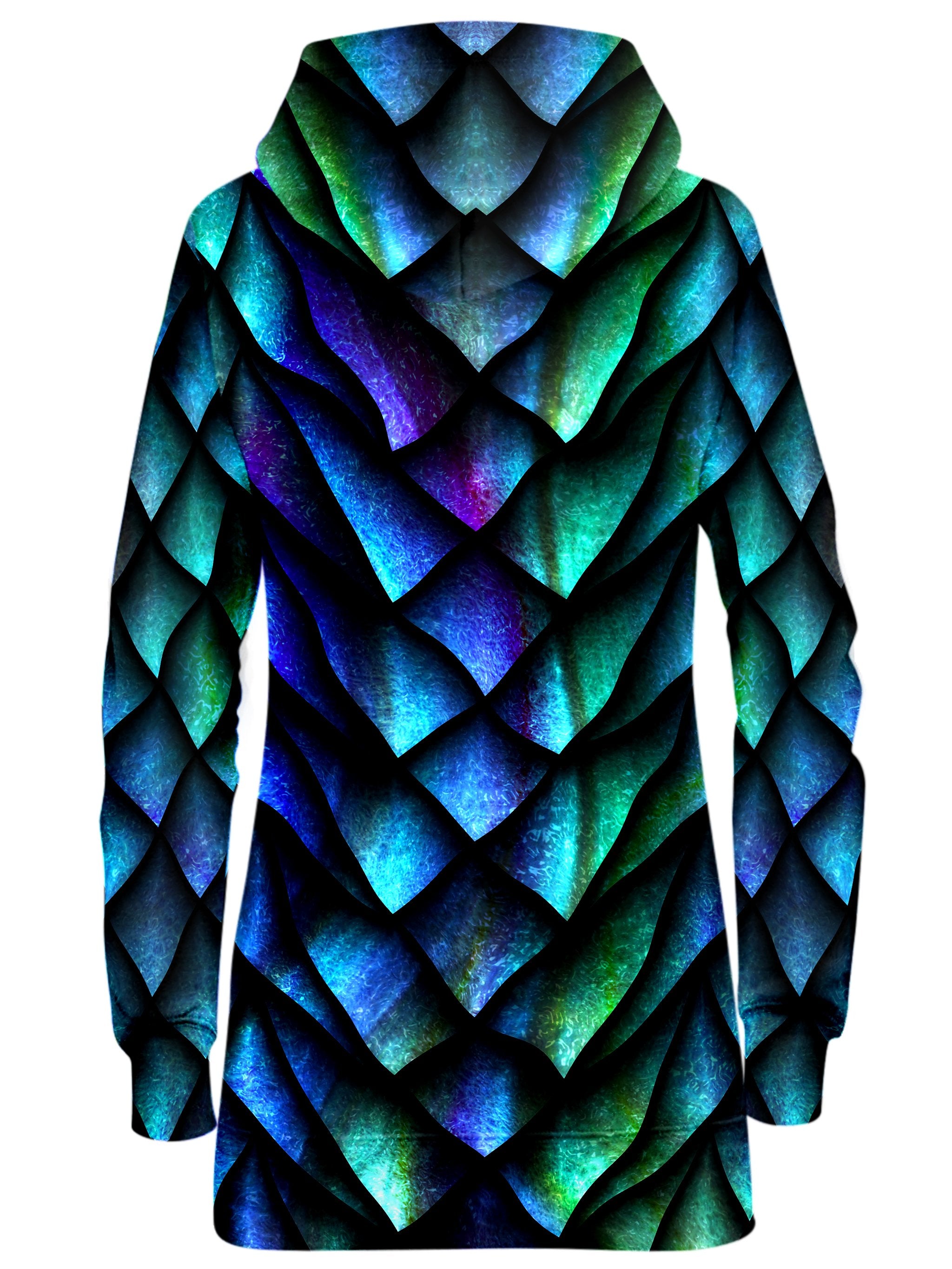 Dosed Dragon Scale Hoodie Dress iEDM Epic Hoodie