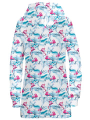 Flamingos Hoodie Dress