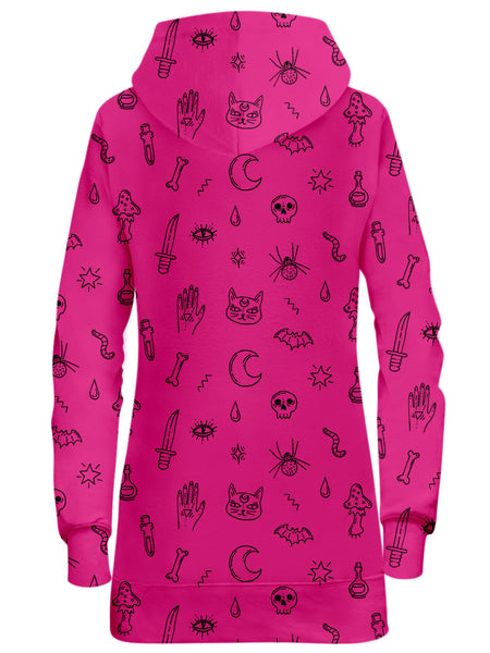 pink oversized hoodie dress Miluxas Hoodie Dress for Women Sweatshirt Dress Oversized Casual Split Hem New Fall Winter Pullover Dresses with Pockets Pink, Women's, Size: Small