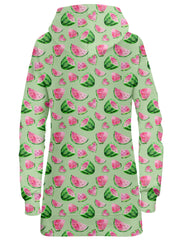 Watermelon Pattern Hoodie Dress