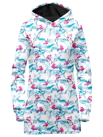 iEDM - Flamingos Hoodie Dress