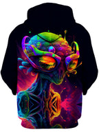 Psychedelic Alien Unisex Hoodie iEDM Epic Hoodie