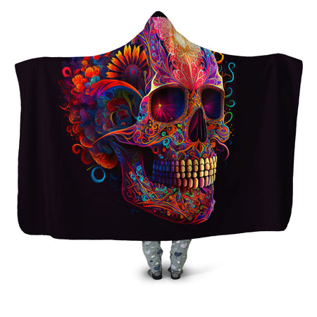 iEDM - DOTD Skull Hooded Blanket