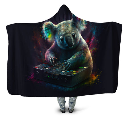 iEDM - Koala Remix Hooded Blanket