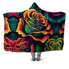 Rosebud Hooded Blanket