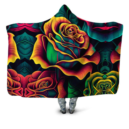 iEDM - Rosebud Hooded Blanket