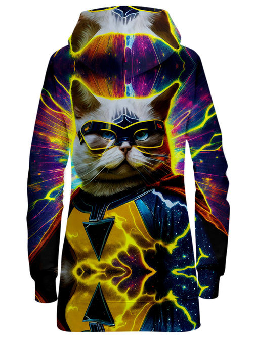 Cat Hero Hoodie Dress iEDM Epic Hoodie
