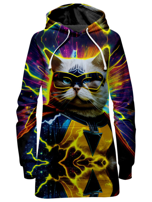 Cat Hero Hoodie Dress iEDM Epic Hoodie