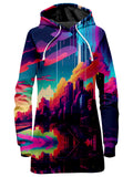 City In The Clouds Hoodie Dress iEDM Epic Hoodie