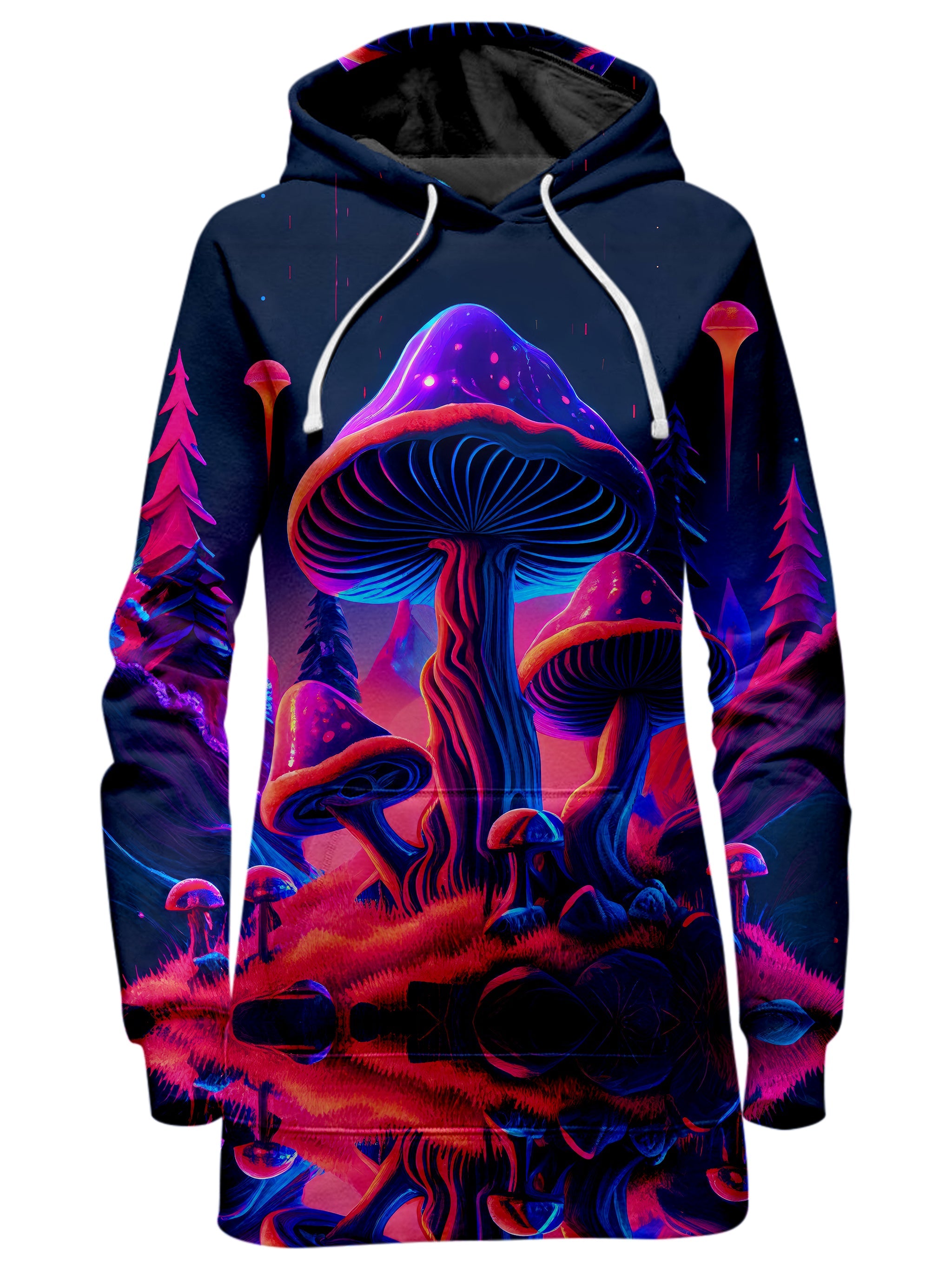 Shroom Trip Hoodie Dress iEDM Epic Hoodie