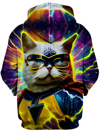 iEDM - Cat Hero Unisex Zip-Up Hoodie