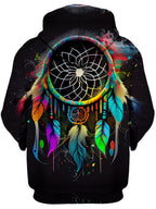 Dream Vizion Unisex Zip-Up Hoodie iEDM Epic Hoodie