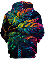 Midnight Floral Unisex Zip-Up Hoodie iEDM Epic Hoodie