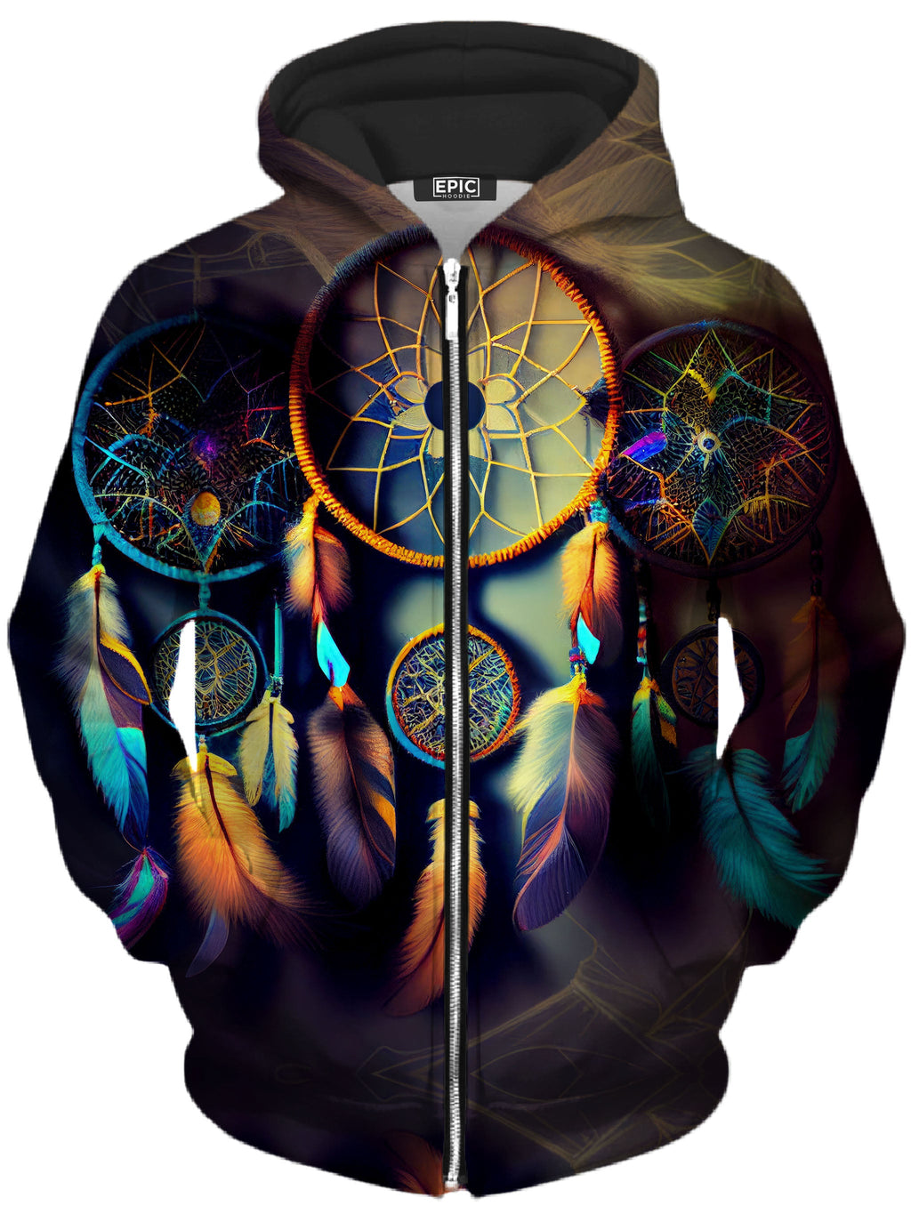 Sweet Dreams Unisex Zip-Up Hoodie iEDM Epic Hoodie
