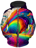 We Are All Mad Here Unisex Zip-Up Hoodie iEDM Epic Hoodie