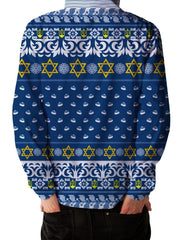 Hanukkah Turn Up Ugly Unisex Hoodie, iEDM, T6 - Epic Hoodie