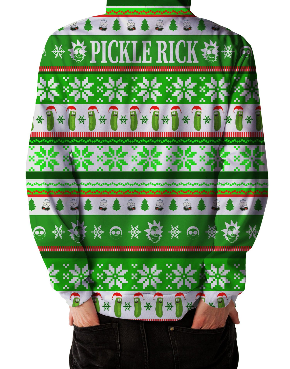 Pickle Rick Ugly Unisex Hoodie iEDM Epic Hoodie