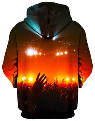 Into the Crowd Unisex Zip-Up Hoodie, Gratefully Dyed Damen, T6 - Epic Hoodie