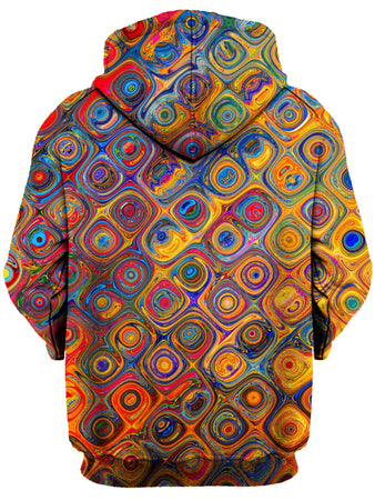 Gratefully Dyed Damen - Marble Swirl Paint Unisex Hoodie