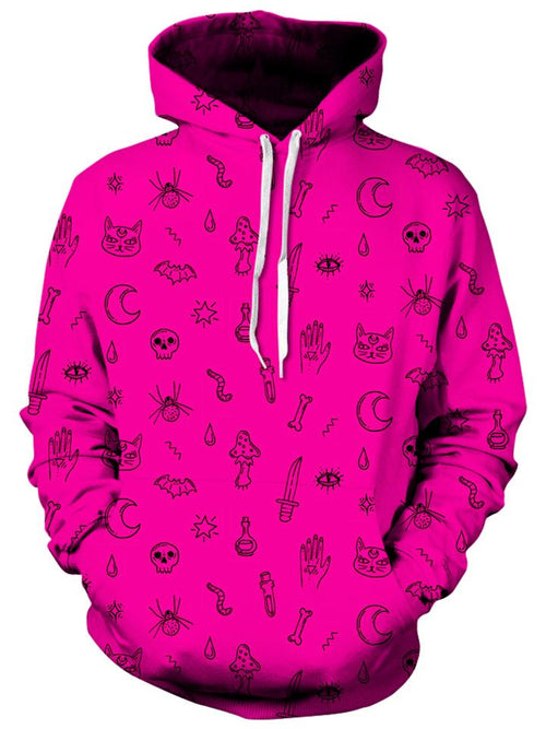 Pink Pattern Unisex Hoodie iEDM Epic Hoodie